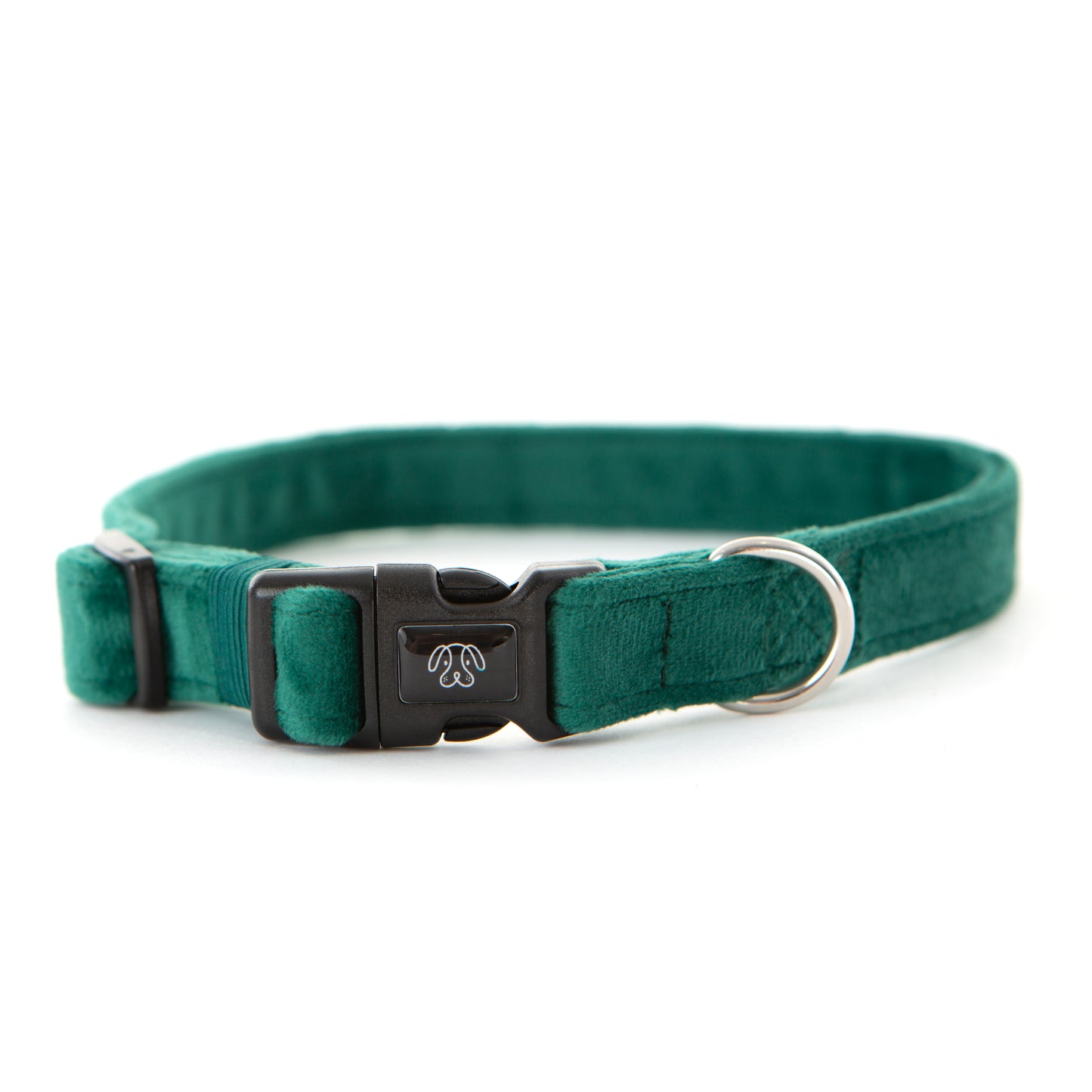 Deep Green Velvet Collar