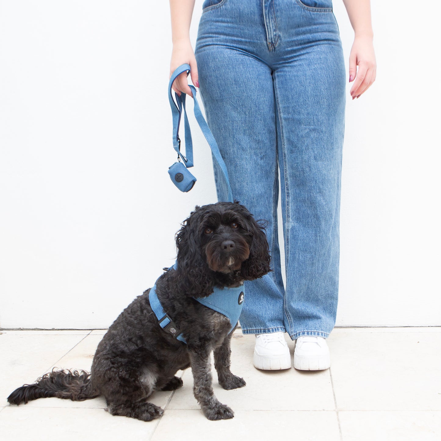 60% OFF! Denim Harness