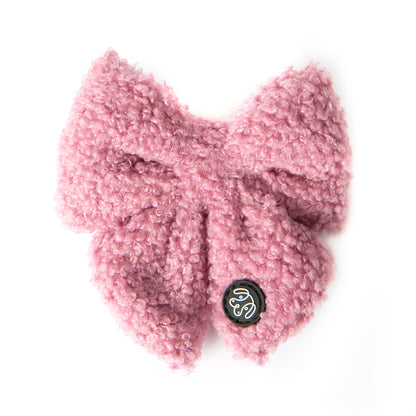 75% OFF! Teddy Fluff Sailor Bow Dusty Pink