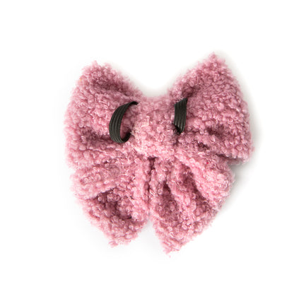 75% OFF! Teddy Fluff Sailor Bow Dusty Pink